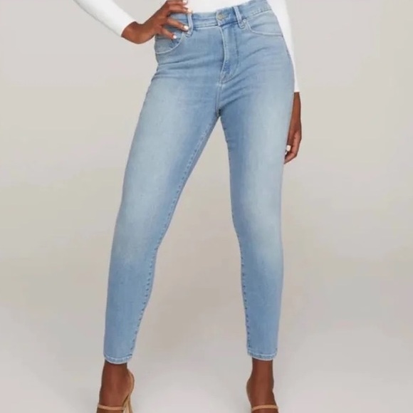 Good American Denim - Good American good waist ultra high rise skinny jeans Blue 629N